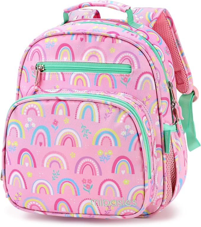 mibasies Toddler Backpack for Girls 2-4: Cute Kids Backpacks for Girls by mibasies