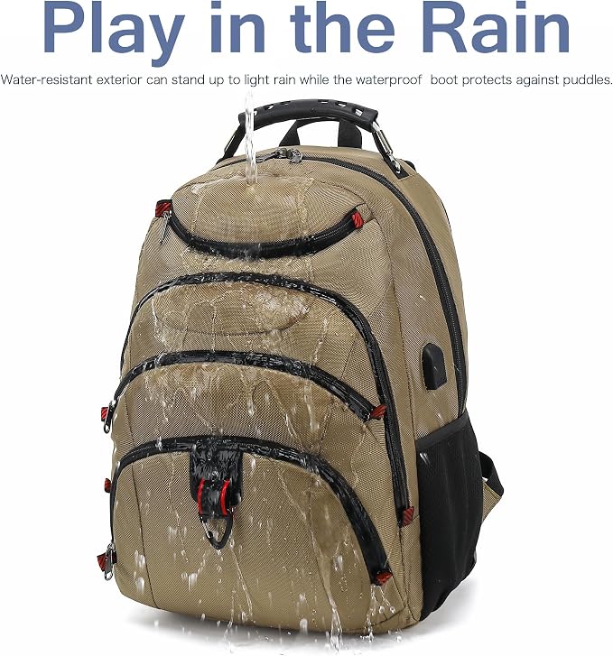Boavan Laptop Backpack for men, 15.6 inch Laptop Bag - Image 4
