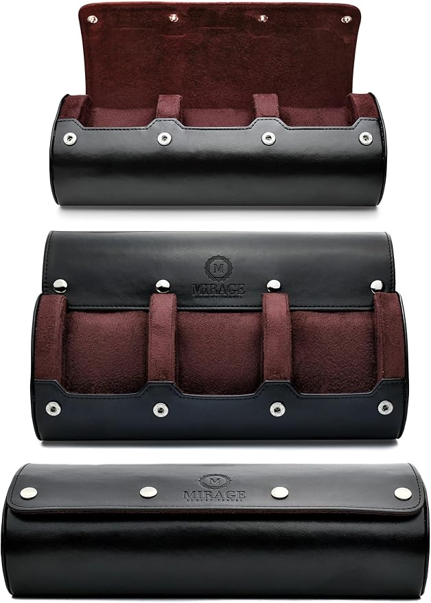 Watch Roll Case Organizer by MirageLuxuryTravel