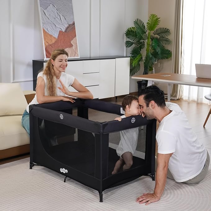 Pamo Babe Portable Crib Baby Playpen - Image 5