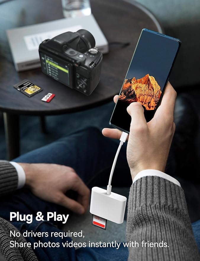USB C to SD Card Reader, BnmxTek SD Card Adapter - Image 6