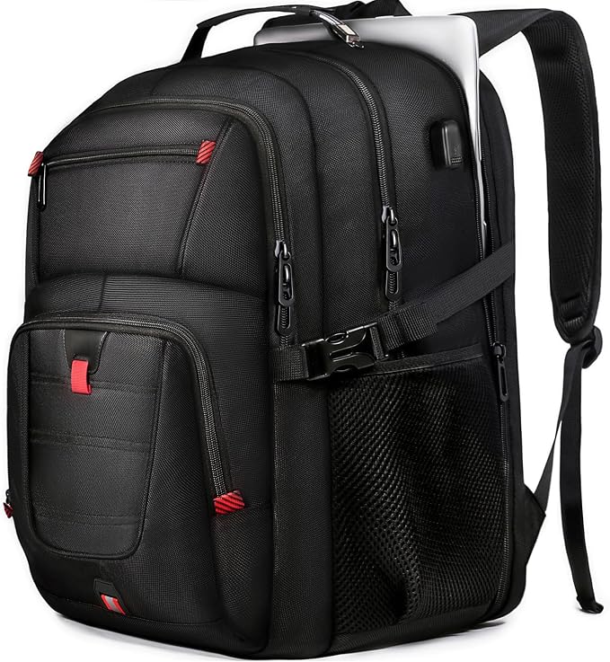 Extra Large 55L Travel Backpack, 18 inch Laptop Bag by ZMMMA