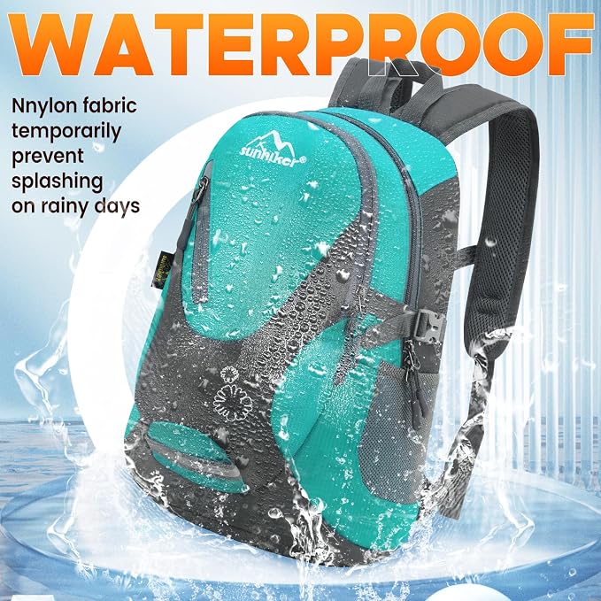 sunhiker Small Cycling Hiking Backpack Water Resistant Travel Backpack - Image 4