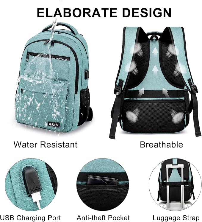 School Backpack for Teen Girls & College Students - Image 5