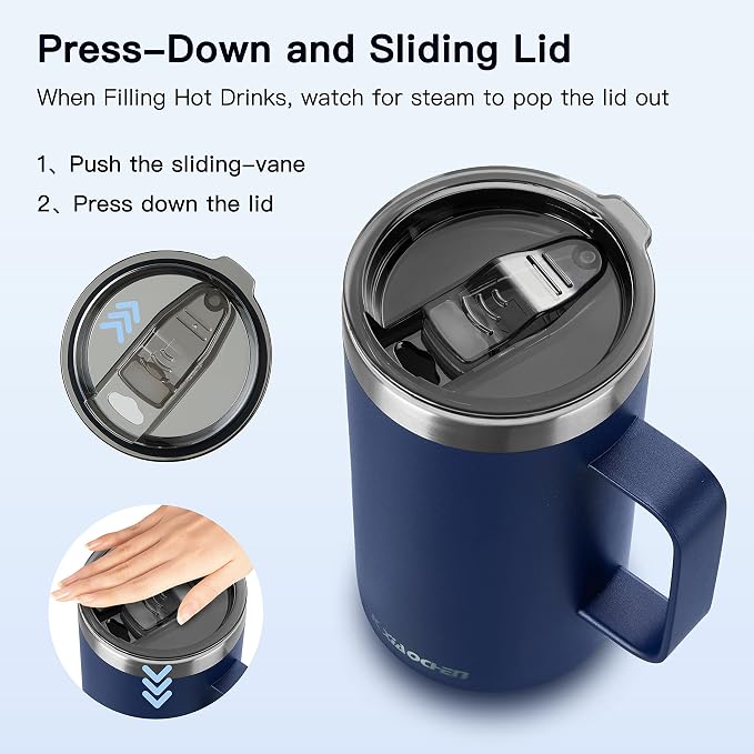 KXIAOCHEN 20oz Insulated Coffee Mug - Image 4