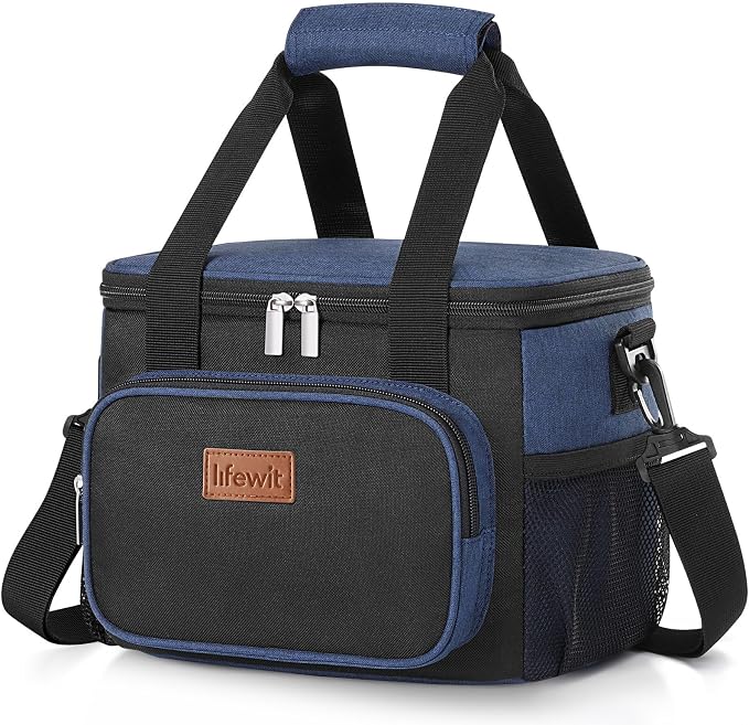 Lifewit Medium Lunch Bag Insulated Lunch Box Soft Cooler Cooling Tote by Lifewit