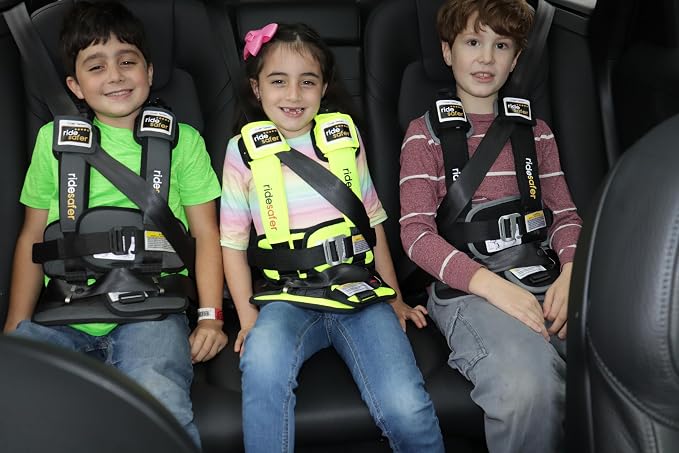 Large Yellow, Lightweight, Portable Car Seat - Image 4
