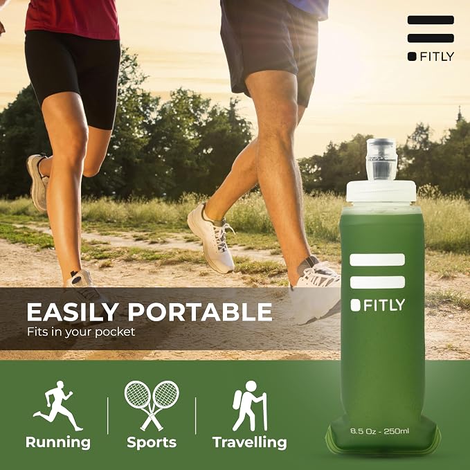 Soft Flask - Shrink As You Drink Soft Water Bottle - Image 5