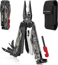 FLISSA Multitool, 18 in 1 Camo Multitool Pliers by FLISSA