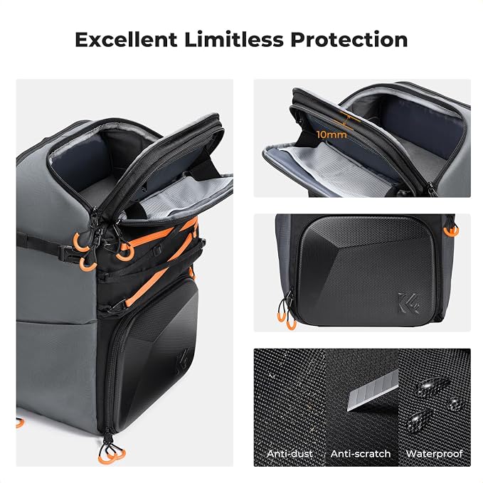 K&F Concept Camera Backpack Shoulder Bag - Image 5