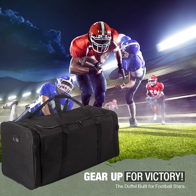 Jetstream Heavy Duty Multi Pocket Durable Sports Gym Equipment Travel Duffel Bag - Image 9
