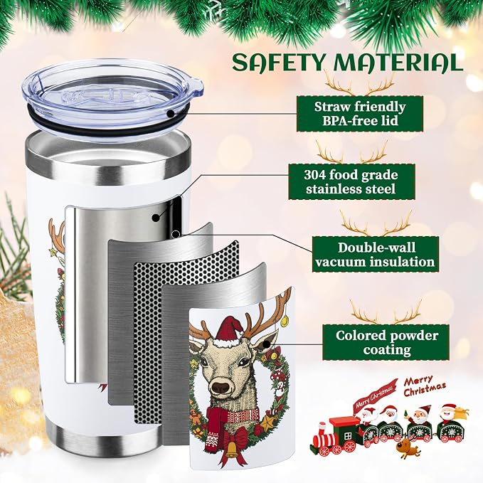 StarSpeed 20oz Christmas Tumbler Bulk - Image 4