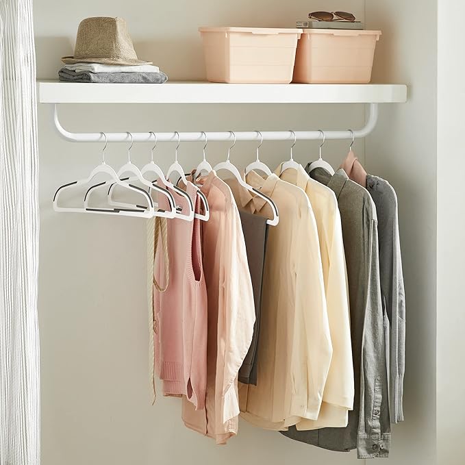 SONGMICS Clothes Hangers, Space-Saving, 0.2 Inches Thick, 17.7 Inches Wide - Image 3