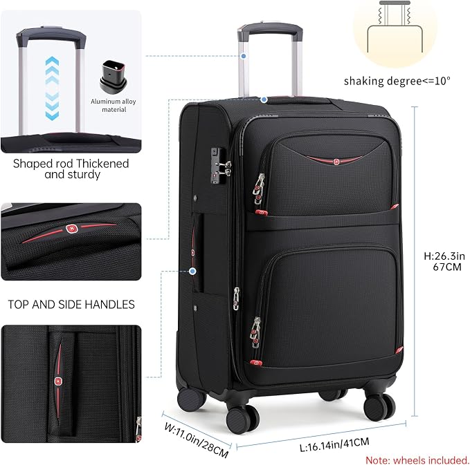 Softside Expandable Luggage - Image 7