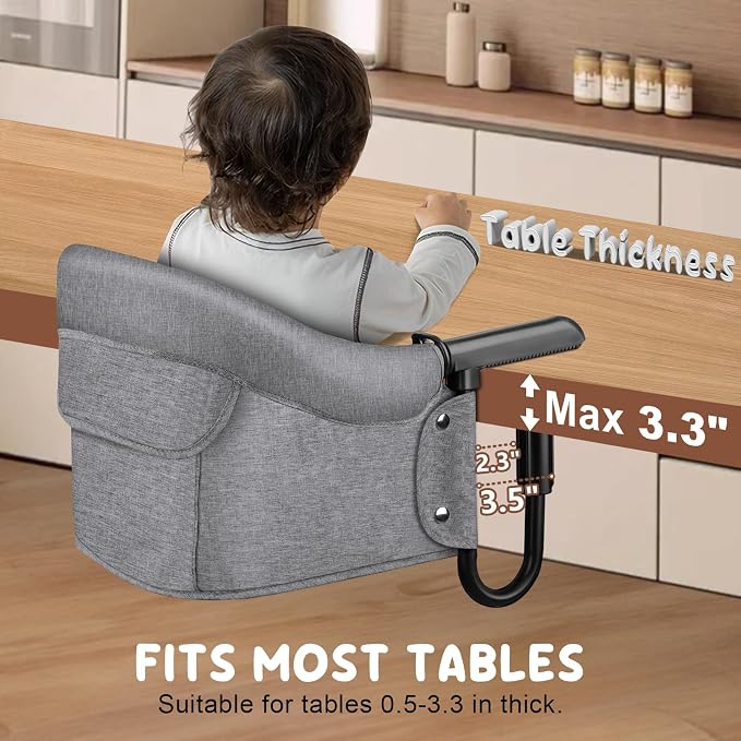 Baby Bliss Portable Hook-On Baby High Chair - Image 2