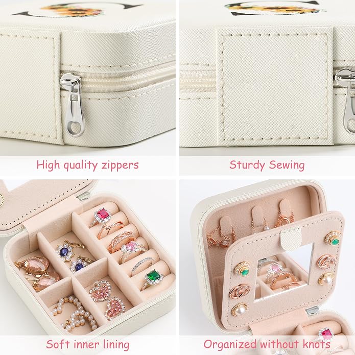 AYGXU Travel Jewelry Box for Women and Girls - Image 6