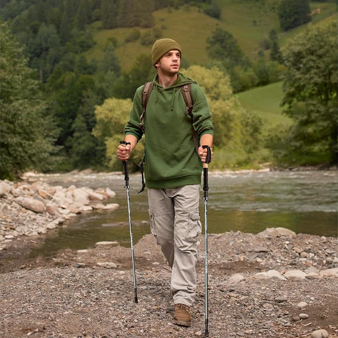 COVACURE Cork Handle Trekking Poles - Image 6