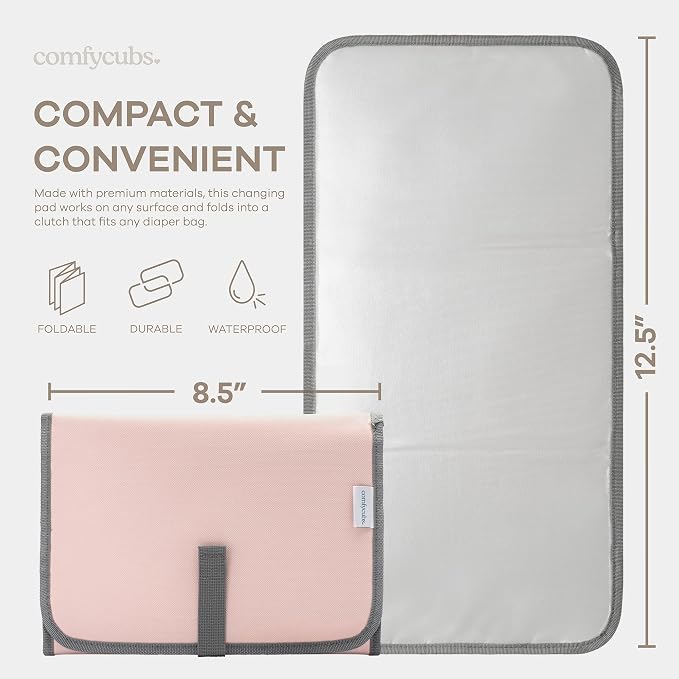 Comfy Cubs Baby Changing Pad Compact Size - Image 3
