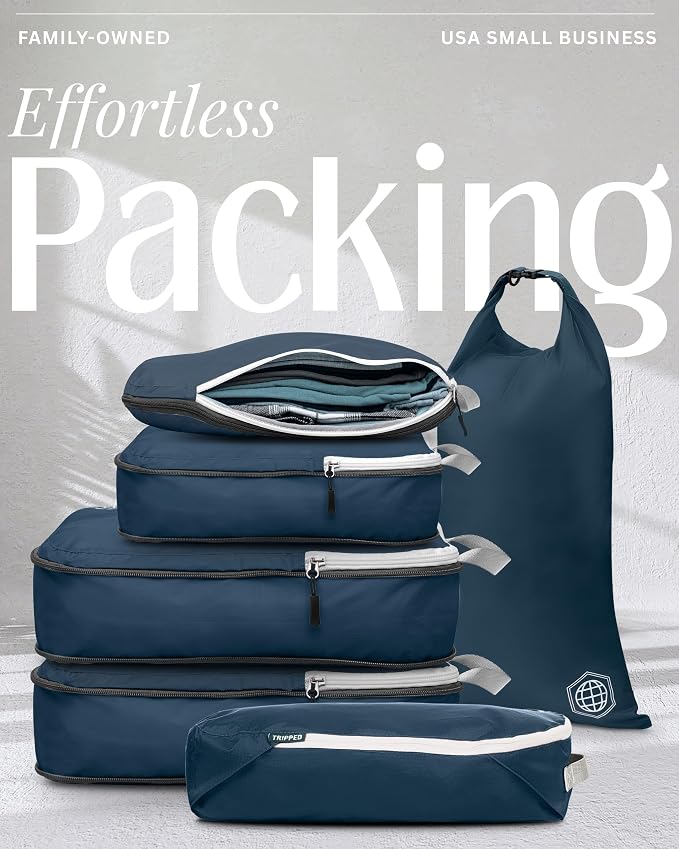 Compression Packing Cubes Set for Travel - Image 3