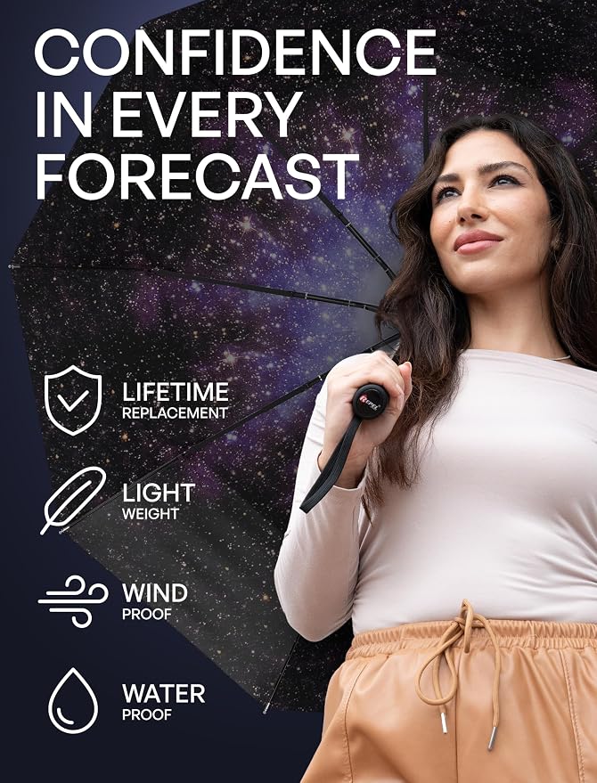 REPEL Windproof Travel Umbrella - Image 3