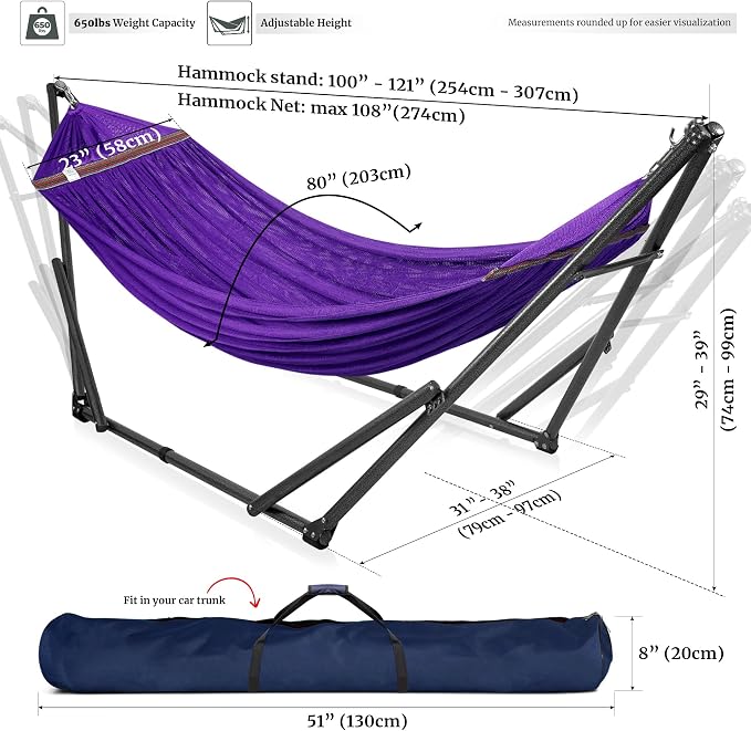 Tranquillo Universal Double Hammock - Image 6
