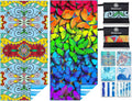 2 Pack Microfiber Lightweight Beach Towel Sand Free Quick Dry Absorbent Thin by WIDDONEN
