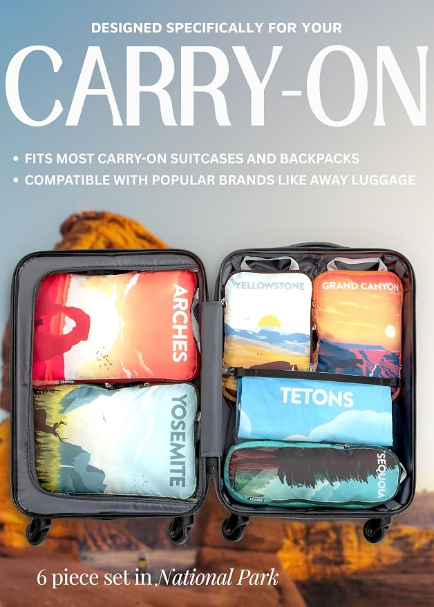 Compression Packing Cubes Set for Travel - Image 4