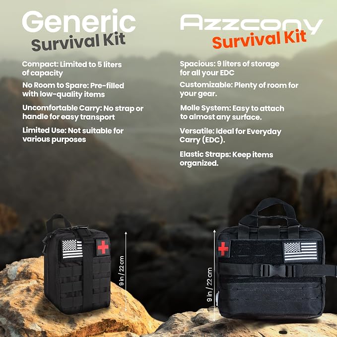 Emergency Survival Kit with First Aid Gears and Supplies - Image 5