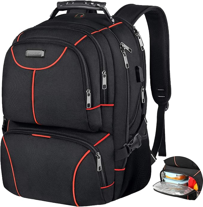 VECKUSON Lunch Bag Backpack, Insulated Cooler Lunch Box, Extra Large 17.3 inch by TryingtoBuyHappiness