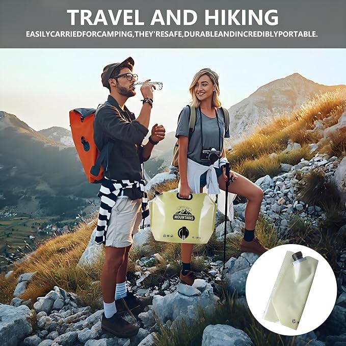 Collapsible 8L Water Storage Bag, BPA-Free Portable Folding Water Jug - Image 6