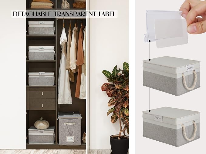 LoforHoney Home Fabric Storage Bins - Image 3