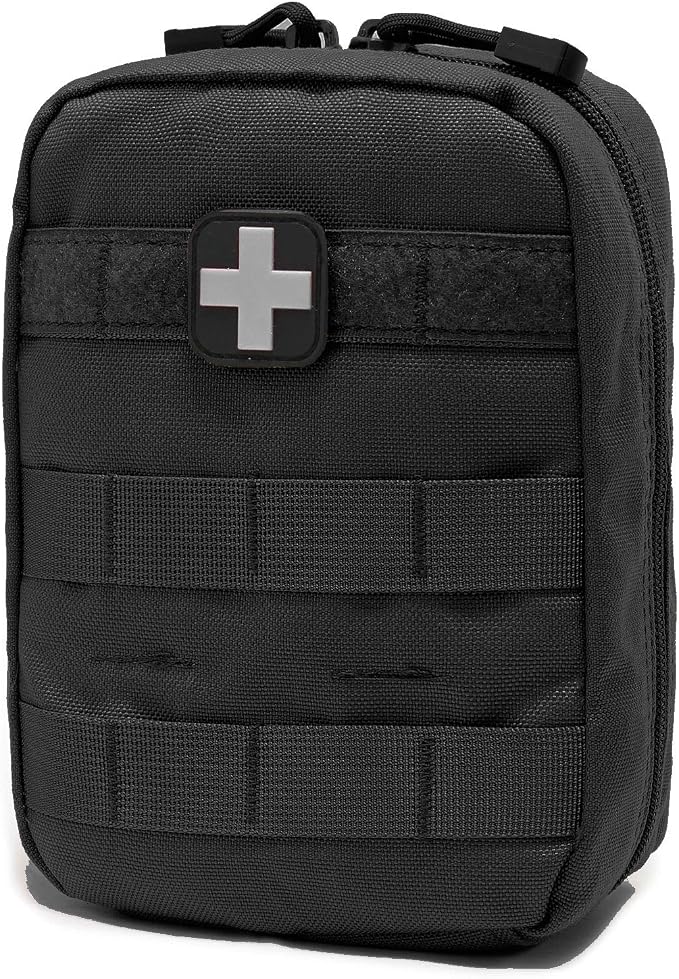 EMT Pouch MOLLE Ifak Pouch Tactical MOLLE Medical First Aid Kit Utility Pouch by Carlebben