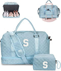 Gifts for Granddaughter-Initial Duffle Bag by Vogewood