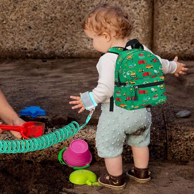 Accmor Toddler Backpack with Leash, Cute Baby Backpack with Anti Lost Wrist Link - Image 6