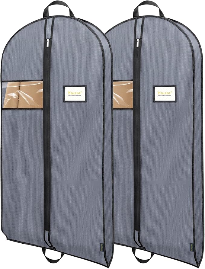 BALEINE 2PK Heavy Duty Garment Bag by BALEINE