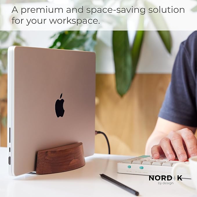Nordik Adjustable Vertical Laptop Stand - Image 5