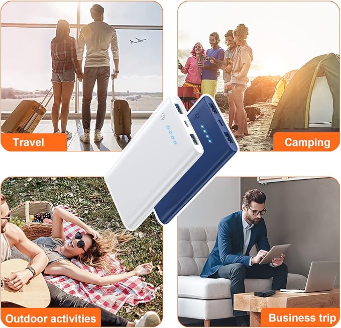 Portable Charger Power Bank 10000mAh, Ultra Slim Portable Phone Charger - Image 7