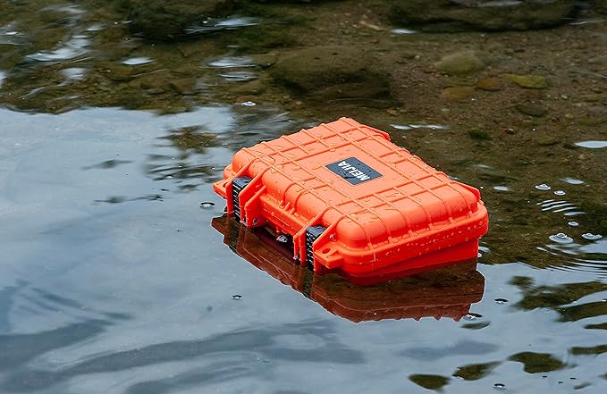 MEIJIA Portable All Weather Waterproof Protective Hard Case, Small Camera Case - Image 6