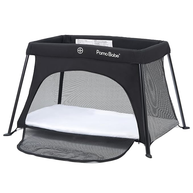 Pamo Babe Travel Crib Lightweight Baby Playard by PamoBabe
