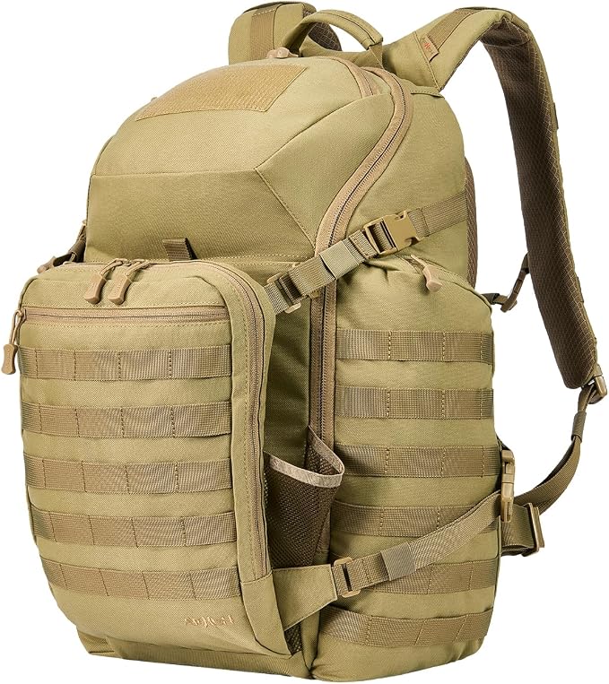 52L Tactical Backpack Military Molle Assault Pack by AMHEH