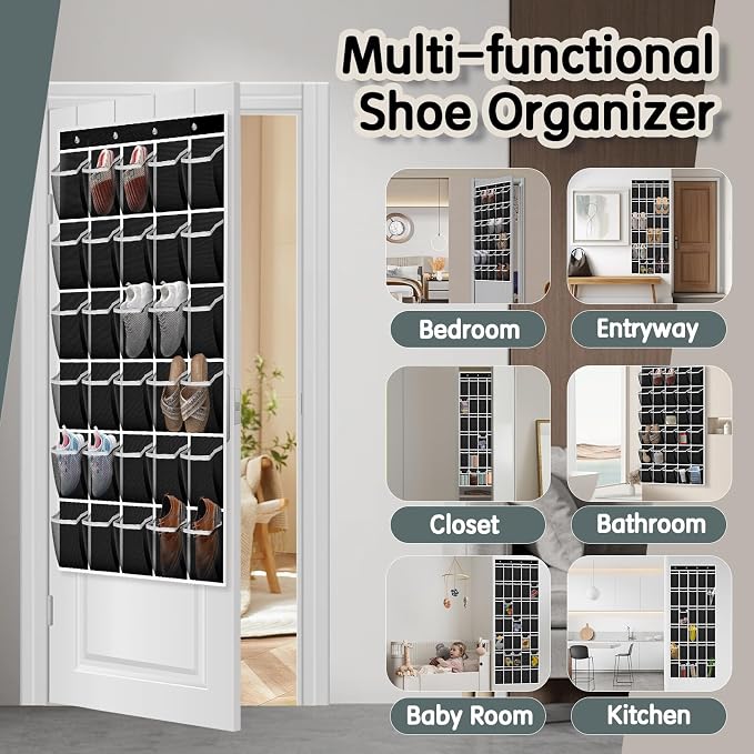 Over the Door Shoe Organizer - Image 6