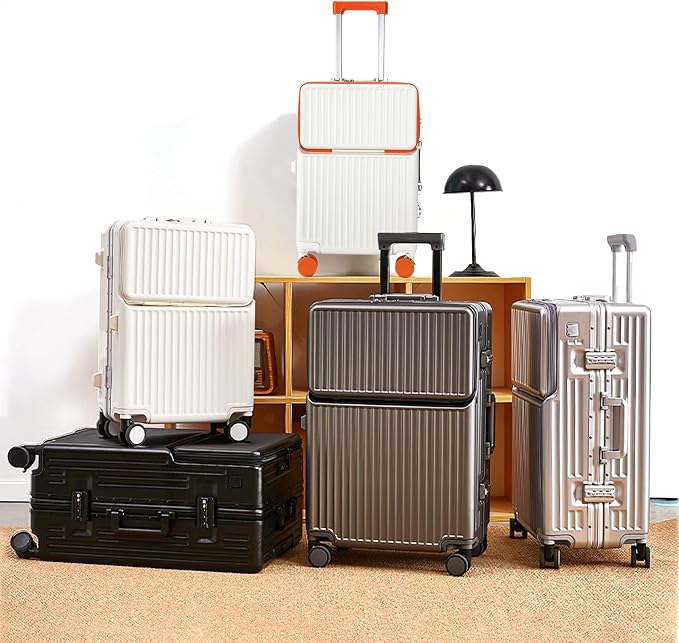 Hard Shell Luggage 20 Inch Travel Luggage, PC+ABS Aluminum Frame, Lightweight - Image 9