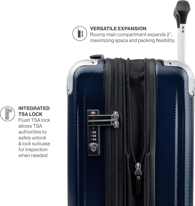 Travelpro Pathways 3 Hardside Expandable Luggage, 8 Spinner Wheels, Lightweight - Image 6