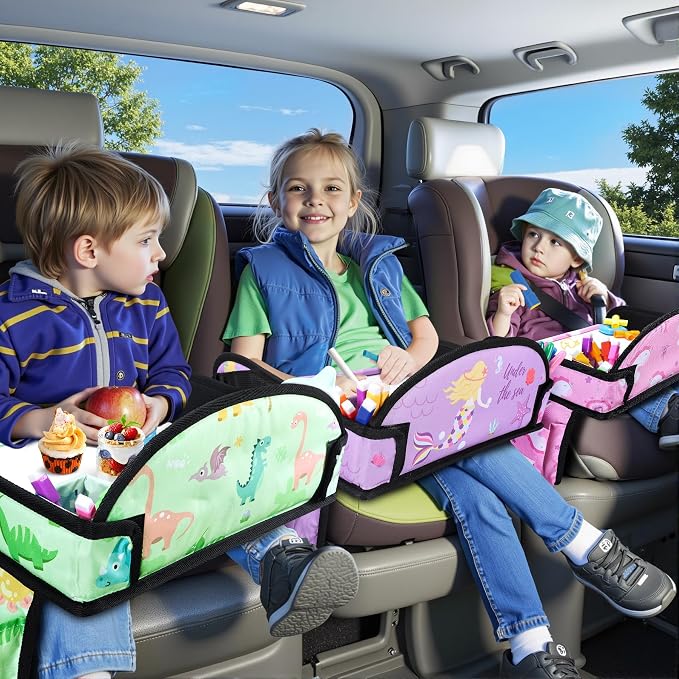 3PCS Kids Travel Tray for Airplane - Image 2