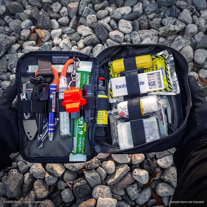 MAXPEDITION Beefy Pocket Organizer, MOLLE-Compatible, 1000D Nylon Tactical Pouch - Image 7