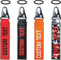 Custom Luggage Tags, Custom Personalized Luggage tag Name, Embroidery Key Ring by Unknown