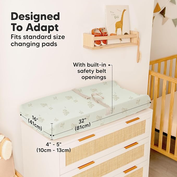 2-Pack Baby Changing Pad Covers - Image 4