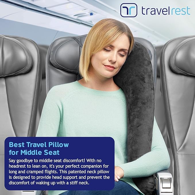 TRAVELREST All-in-One Neck & Body Pillow, Advanced Support Design, Travel - Image 4