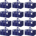 12 Pack Extra Heavy Duty Large Moving Bags by Fygrip