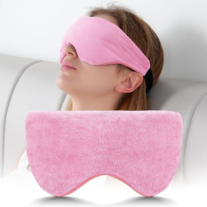 Sivio Weighted Eye Mask for Women & Men, Heatable and Freezable Weighted Eye by Sivio